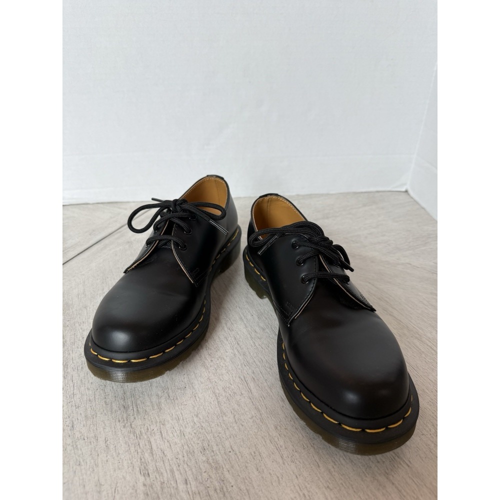 Women's Dr. Martens 1461 Smooth Leather Oxford Shoes Black Women's Size 7